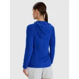 Dámská turistická fleece mikina se zipem 4F SWEATSHIRT FNK-WSS25TFSWF481-36S-COBALT · záber 4