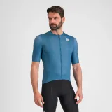 Pánský cyklistický dres s krátkým rukávem SPORTFUL Checkmate jersey, blue sea berry blue · záber 2