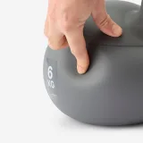 DOMYOS Domáci kettlebell 6 kg sivý 6kg · záber 2