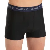 DECATHLON Boxerkové plavky 500 TWEEN na surfovanie čierne 14-15 r (160-166 cm) · záber 1