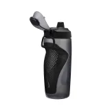 Láhev NIKE REFUEL BOTTLE LOCKING LID ANTHRACITE BLACK SILVER IRIDESCENT · záber 4