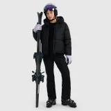 Lyžařské kalhoty softshell membrána 10000 dámské - černé · záber 1