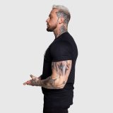 Pánske športové tričko Iron Aesthetics Urban, čierne · záber 3