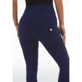 Női jeggings nadrág FREDDY WR.UP® skinny high waist push up jeggings in organic fabric-Blue · záber 4