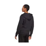 Dámská mikina se zipem ADIDAS W LIN FT FZ HD-IC6863-Black · záber 4