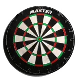 Akčný set - sisalový terč MASTER Grande Brazil 45 cm + okružie k terču MASTER - 4 dielne · záber 2