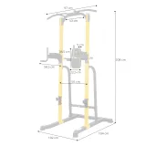inSPORTline Power Tower PT250 čierna · záber 3