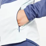DECATHLON Dievčenská priedušná súprava S500 na cvičenie modro-zelená 12-13 r (149-159 cm) · záber 2