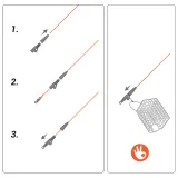 CAPERLAN Úchytka na feeder FF - LCF bez · záber 2