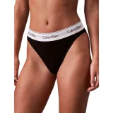 Dámske nohavičky CALVIN KLEIN High Leg Bikini Briefs Icon Cotton Modal black · záber 1