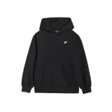 Dívčí mikina s kapucí 4F JUNIOR SWEATSHIRT F1478-20S-DEEP BLACK · záber 5