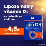GS Vitamín lipo D3 1000 IU 60 kapsúl · záber 2