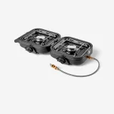 KEMPER Kempingový plynový varič s 2 platňami skladací a prenosný bez · záber 1