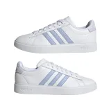 Dámská rekreační obuv ADIDAS Grand Court cloud white blue dawn silver dawn · záber 3