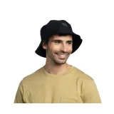 Klobouk BUFF ADVENTURE BUCKET HAT SOLID BLACK · záber 4