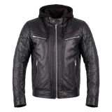 Kožená moto bunda W-TEC Murayo Farba čierna, · záber 1