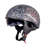 W-TEC Black Heart V535 Cross Skull L (59-60) - Veľkosť: 59-60, L · záber 1