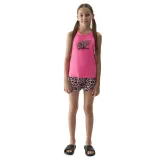 Dívčí tílko 4F JUNIOR TSHIRT-4FJWSS24TTSHF1141-54N-PINK NEON · záber 5