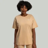 Дамска тениска Lunar Oversized Sandshell - STRIX - Размер: L | Цвят: béžová | Тегло: 0,199 g | Опаковка: 98 · záber 1