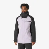 DREAMSCAPE Pánska lyžiarska/snowboardová dlhá bunda 500 hrejivá fialová XS · záber 1
