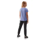 Dívčí tepláky 4F JUNIOR TROUSERS-JAW23TTROF515-20S-DEEP BLACK · záber 4