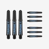 dart szár Target Pro Grip TAG fekete-kék, rövid, 34mm · záber 1