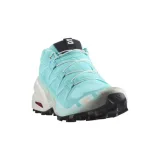 Dámská běžecká trailová obuv SALOMON Speedcross 6 W blue curacao lunar rock iced aqua · záber 1