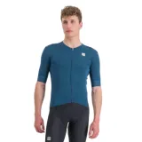 Pánský cyklistický dres s krátkým rukávem SPORTFUL Monocrom jersey, blue sea · záber 1