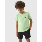 Chlapčenské teplákové kraťasy 4F JUNIOR SHORTS CAS-JWSS24TSHOM272-20S-DEEP BLACK · záber 3