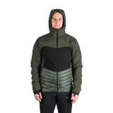 Pánská turistická bunda NORTHFINDER EMERYK-550blackdarkgreen · záber 3