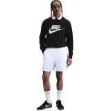 Pánská zateplená mikina NIKE M NK CLUB BB GFX CREW BLACK WHITE · záber 3