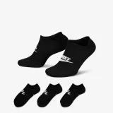 Ponožky NIKE 3 PACK-U NK NSW EVERYDAY ESSENTIAL NS-Black · záber 4