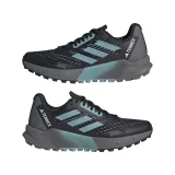 Dámská běžecká trailová obuv ADIDAS Terrex Agravic Flow 2.0 core black dash grey cloud white · záber 4