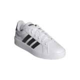 Juniorská rekreačná obuv ADIDAS Grand Court 3.0 Jr cloud white core black cloud white · záber 1