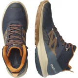 Salomon Outpulse Mid GTX Hiking Boots M - Velikost: 47 1/3 | Barva: Sivá, Modrá · záber 5