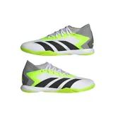 Pánské halové fotbalové kopačky ADIDAS Predator Accuracy.3 M IC cloud white core black lucid lemon · záber 5