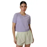 Dámské tréninkové tričko s krátkým rukávem 4F TSHIRT FNK F1806-51S-VIOLET · záber 3
