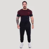 GymBeam OG1 Seamless T-shirt Black/Red - Méret: S | Szín: Fekete | Tömeg: 0,2076 g | Csomag: 90 · záber 5