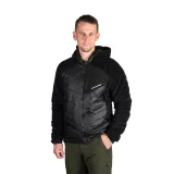 Pánská zateplená turistická mikina se zipem NORTHFINDER EMERYTH-270blackblack · záber 2