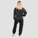 GymBeam Dámská mikina Cropped Aura Washed Black - Velikost: XS | Barva: Čierna | Hmotnost: 0,36 kg | Balení: 36 · záber 5