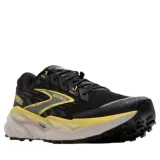 Pánska bežecká trailová obuv BROOKS Cascadia 19 M black yellow chateau · záber 1