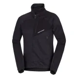Férfi bélelt túrázó pulóver cipzárral NORTHFINDER JULISTE-270blackblack · záber 3