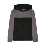Chlapecká mikina s kapucí 4F JUNIOR SWEATSHIRT-JWAW24TSWSM1222-20S-DEEP BLACK · záber 5