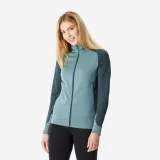 QUECHUA Dámska fleecová mikina MH520 na turistiku 2XL · záber 1