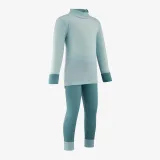 WEDZE Detské termo tričko Top 900 z merino vlny modré 24 m-3r (82-95 cm) · záber 2