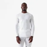 TARMAK Unisex spodné basketbalové tričko NBA s dlhým rukávom 900 bezšvové biele XS · záber 1