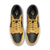 Pánská vycházková obuv NIKE Air Jordan 1 High Golf pollen black white · záber 5