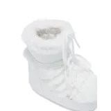 Dámské kotníkové zimní boty MOON BOOT MB ICON LOW FAUX FUR, A002 OPTICAL WHITE · záber 3