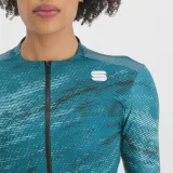 Dámský cyklistický dres s krátkým rukávem SPORTFUL Cliff supergiara w jersey, shade spruce · záber 5