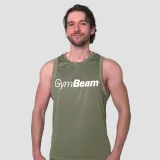 GymBeam Majica brez rokavov Mesh Essence Green - Velikost: L | Barva: zelená | Teža: 0,1481 g | Pakiranje: 100 · záber 1